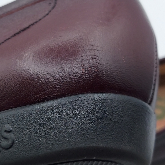 SAS Comfort Simplify Slip-On Loafers Antique Wine Size 7N - Picture 10 of 10